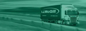 I.J. McGill Transport Truck - I.J.McGill Transport Transport logistics for UK growth and warehousing solutions.