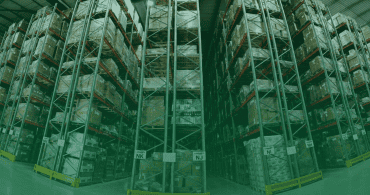 Modern warehouse storage racking system in Bristol for efficient logistics.